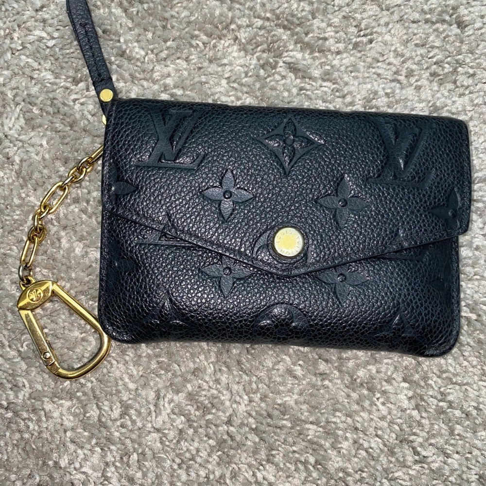 Louis Vuitton key pouch empreinte